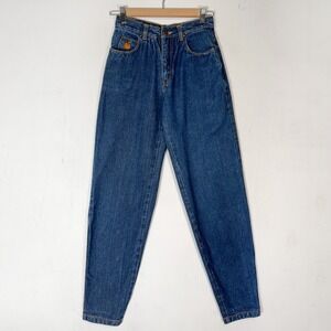 VTG 70s Gloria Vanderbilt  High Rise Tapered Leg Mom Jeans Jeans Womens 5 Retro
